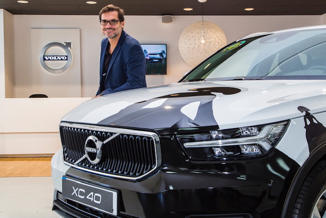 El arte de Las Meninas de Velázquez vuelve a las calles en un Volvo XC40 1 Volvo XC40